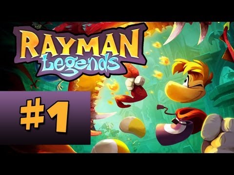 Rayman Legends - Gameplay Walkthrough Part 1 - Once Upon a Time