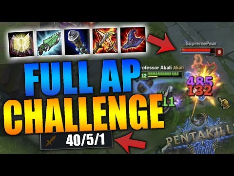 2500 DAMAGE FULL AP ONE-SHOT AKALI BUILD! WHAT IS THIS DAMAGE!?! SEASON 7 AKALI - League of Legends