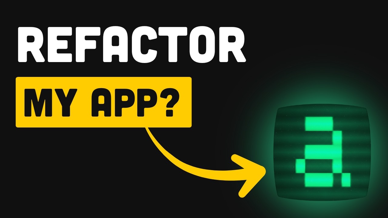I Let Aider AI Refactor My App