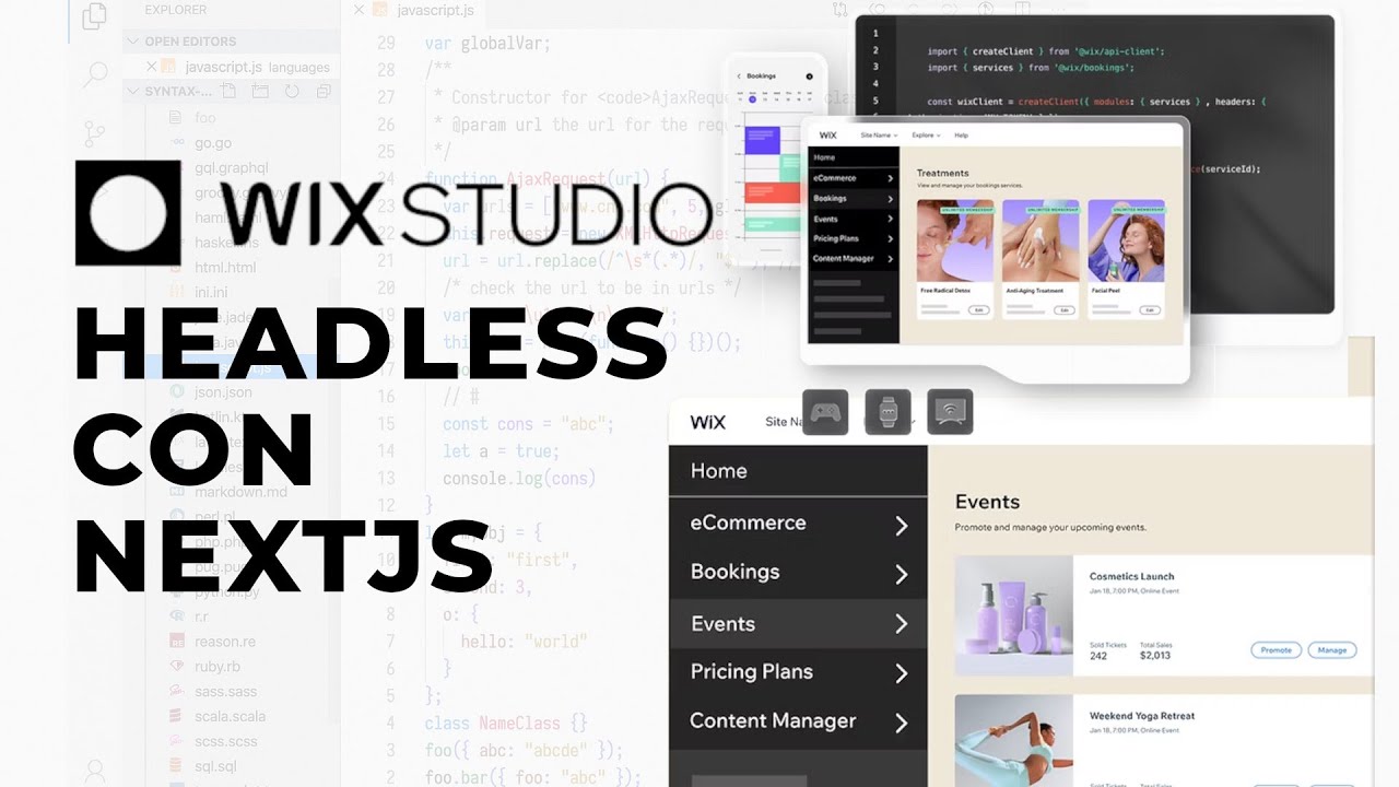 Un Backend para usarse al instante: Tutorial de Wix Studio Headless CMS + Next.js