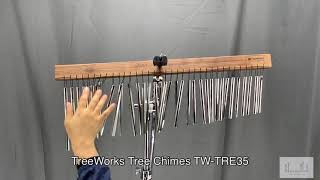 Video thumbnail for TreeWorks Tree Chimes TW-TRE35 by bluemallet(ブルーマレット)