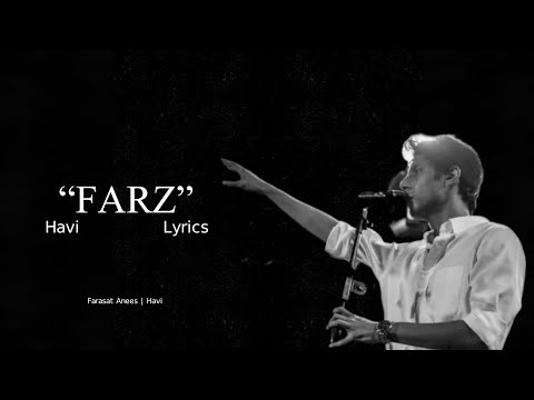 FARZ - Havi, Farasat Anees | Lyrical video with translation