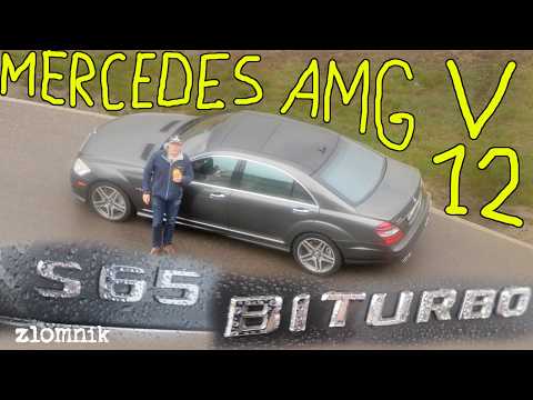 Złomnik: Mercedes S65 AMG V12 Biturbo zamyka internet