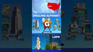 Spell with LAPD phonetic alphabet #short