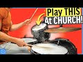 5 EASY Tom Beats EVERY Church Drummer Should Know