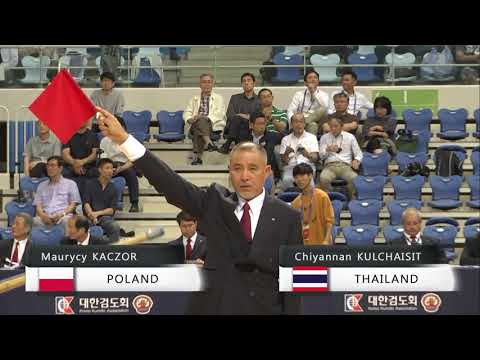 17th World Kendo Championships  3ch M.KACZOR(POL) vs C.KULCHAISIT(THA)