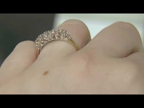 0.80ct Five Stone Diamond Ring MD045