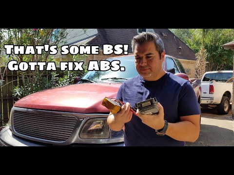 ABS Light ON! Lets diagnose ABS module and fix problem.