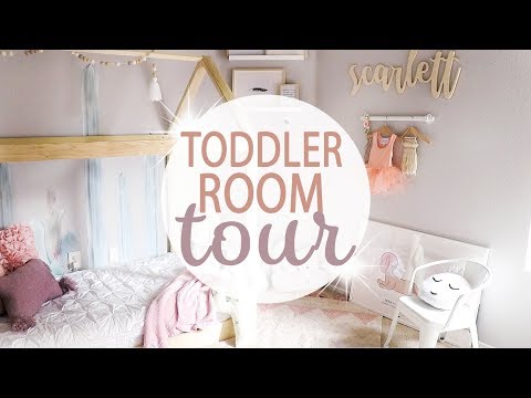 TODDLER ROOM TOUR 2018 / Toddler Girl Room Video