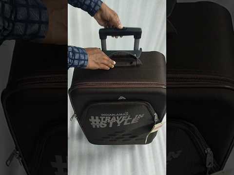 Indian aman multicolor soft luggage bag, for travelling, mod...