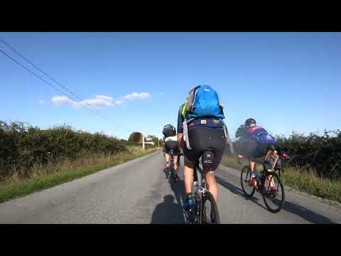 Paris Brest Paris 2019 Part 9  Villaines-la-Juhel to Dreux (at 1174km) 60fps