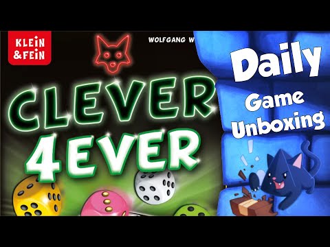 Clever 4Ever Daily Game Unboxing - YouTube