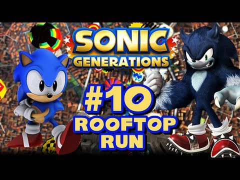 Sonic Generations PC - (1080p) Part 10 - Rooftop Run