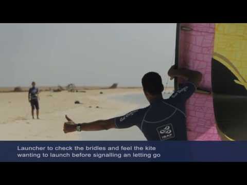 ISAF Setting up your Kite