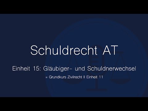 Gläubiger- und Schuldnerwechsel