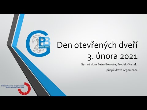 Den otevřených dveří na Gymnáziu Petra Bezruče, Frýdek-Místek - prezentace B