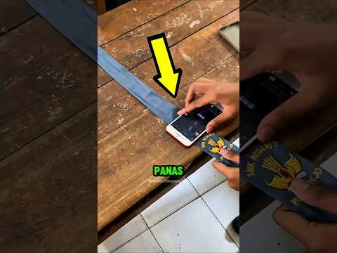 Lupa Setrika Dasi, iPhone Siswa Ini Malah Jadi Setrika Dadakan! 😂