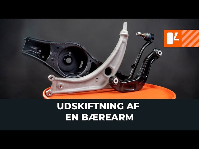 Se en videovejledning til hvordan du udskifter Bærearm på MAZDA 3 notchback (BL)