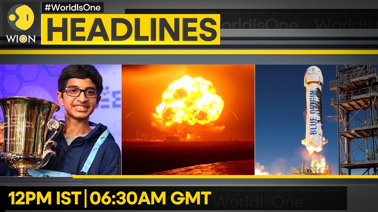Blue Origin Rocket Explodes In Florida Test | Indian Origin Teen Wins Scripps National Spelling Bee
