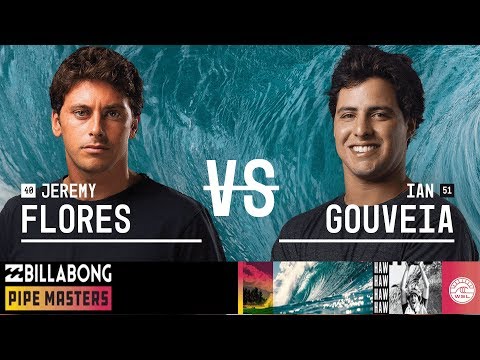 Jeremy Flores vs. Ian Gouveia - Round Two, Heat 8 - Billabong Pipe Masters 2018