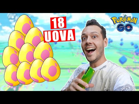 SCHIUDO *18 UOVA DA 7 KM* Troverò shiny?! | Pokémon GO