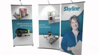 Skyline Exalt Banner Stand System - Türkiye Distribütörü Tasarımhane İ