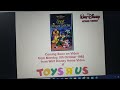 Basil The Great Mouse Detective At Toys R Us 5th October 1992