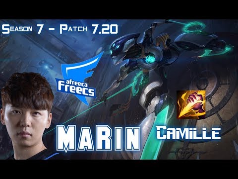 AFs MaRin CAMILLE vs JARVAN IV Jungle - Patch 7.20 KR Ranked