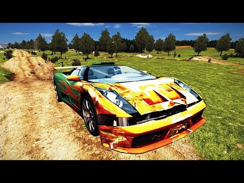 SUPER COMBO! Super Turbo Car - Crashday Redline Edition Walkthrough