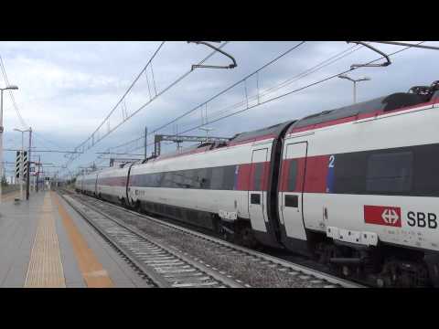 ETR 610 CH SBB IN ARRIVO A RHO FIERA MILANO. 23 - 8 - 2015.