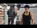 GROCERY HAUL FOR BUILDING MUSCLE | TRAINING BICEPS & LEGS