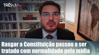 Rodrigo Constantino: Bolsonaro faz alerta sobre rumos perigosos do Brasil com abusos do STF