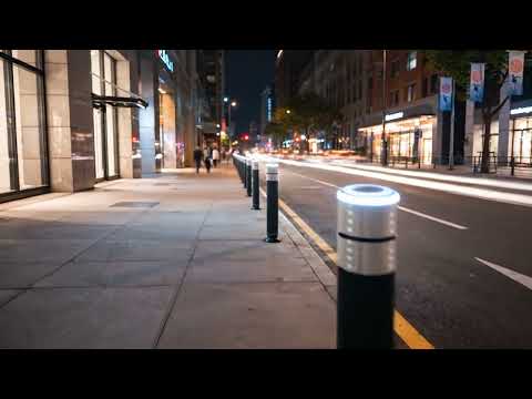 SERNIS | Flexible Luminous Bollards: Introducing the SR-CITY-BALI-TSL-R by SERNIS