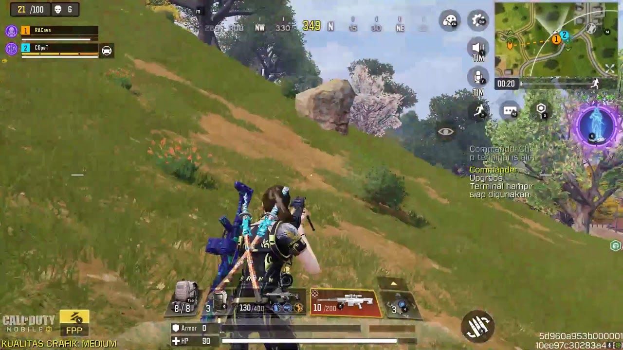 Push Rank Legendary CODM Battle Royale ARCava