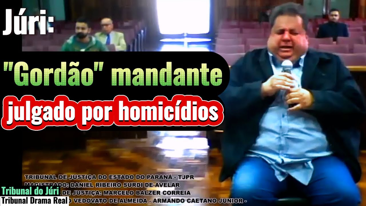 ►Caso: RÉU conhecido como 'GORDÃO' tramou contra desafeto - *completo c/ cortes