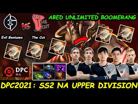 Evil Geniuses vs The Cut | Abed Beastmaster MIDLAND Aghanim Rework DPC 2021 Server NA Season2 Game2