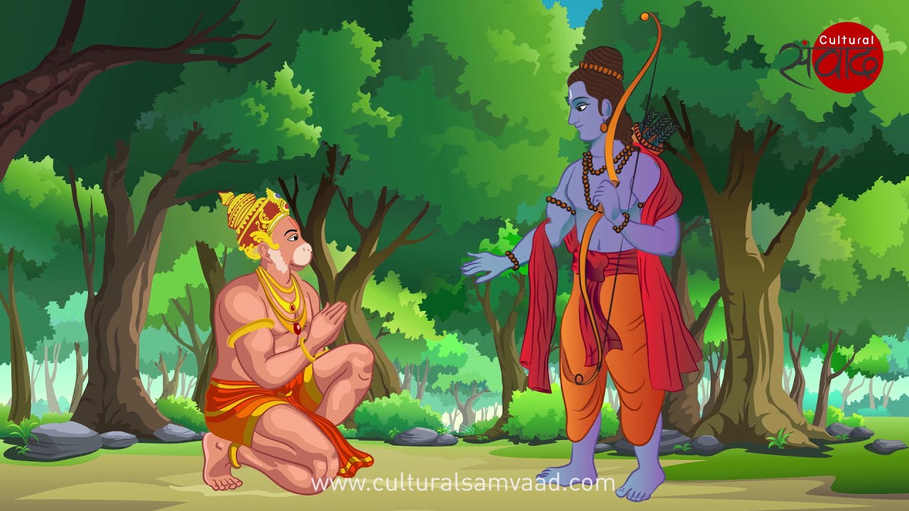Ramkatha or Ramayana - The Story of Sita and Ram for children and for everyone (in 2 minutes)