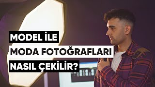 Stüdyoda Model ile Tekstil/Moda Fotoğrafları Nasıl Çekilir? | A'dan Z'ye Eğitim 