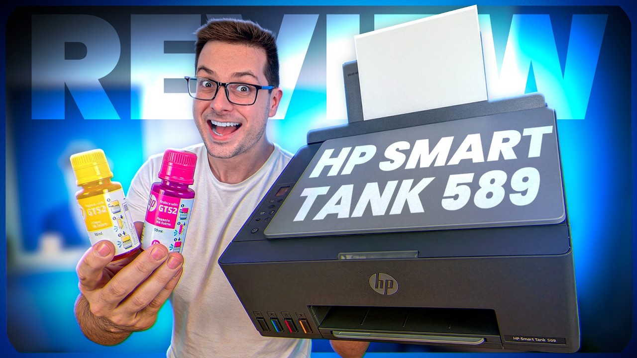 HP Smart Tank 589: MELHOR Custo-Benefício para HOME OFFICE?