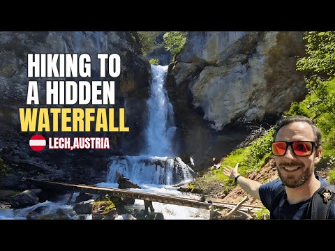 Hiking to a Hidden Waterfall in Lech, Austria 🇦🇹 | Scenic Alpine Adventure
