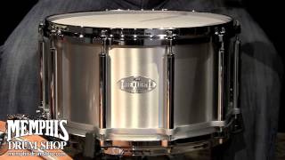 Video thumbnail for Pearl 14x8 Task-Specific Free Floating Seamless Aluminum Snare Drum by Memphis Drum Shop