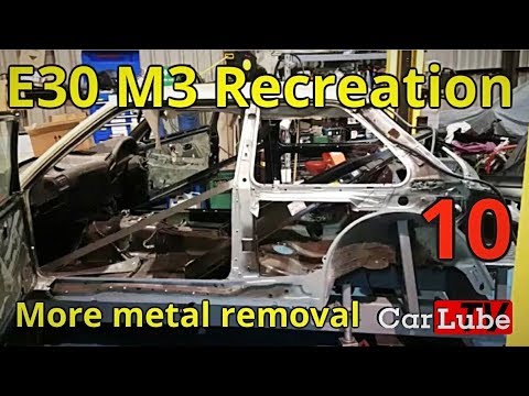 Removing the bad metal work - E30 M3 Recreation EPP 10