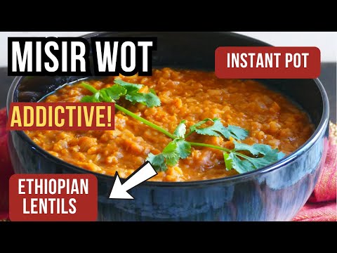 Authentic Ethiopian Misir Wot - The Most Flavorful Lentils Ever!