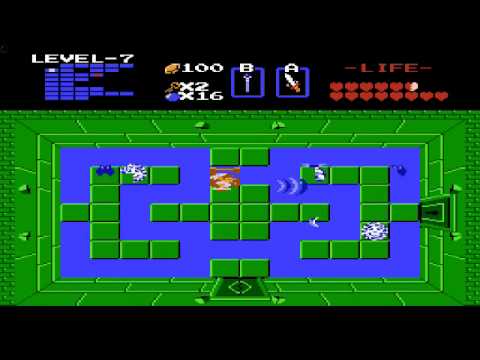 The Legend of Zelda for Nes Dungeon 7 Quest 1 walkthrough