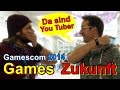 Gamescom 2014 - Hallo Gronkh - Wie spielen wir ...