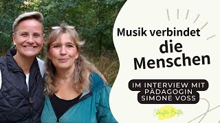 함께 함의 메모: 삶의 학교에서 매혹적인 음악의 세계에 대해 Simone Voss와 대화하는 Christine Beutler

