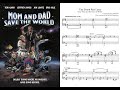 Mom and Dad Save the World - The Death Ray Laser ♪Piano Sheet Music♪