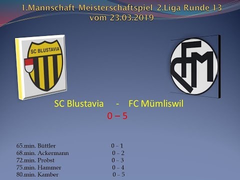 1.Mannschaft 2 Liga SC Blustavia  -  FC Mümliswil