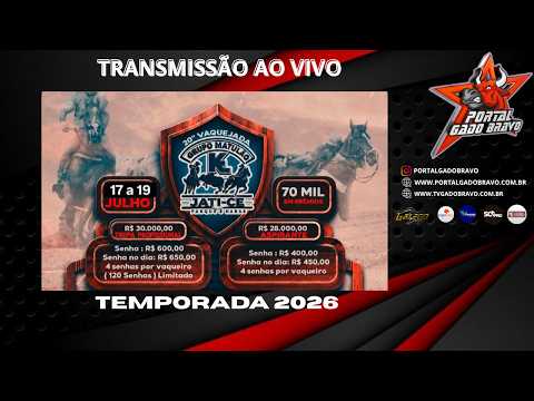 VAQUEJADA  AO VIVO | 20ª VAQUEJADA DO GRUPO MATULÃO | JATI - CE