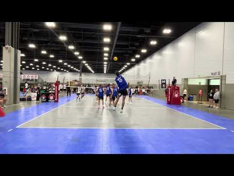 SKY U17 vs Canuck Stuff Volleyball (AB17) Set 1 Semi Final Tier 9